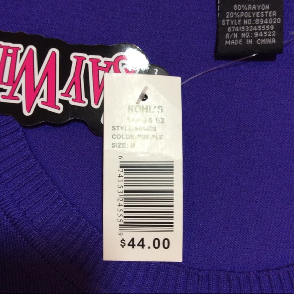 Purple Sweater - Picture 11 of 13